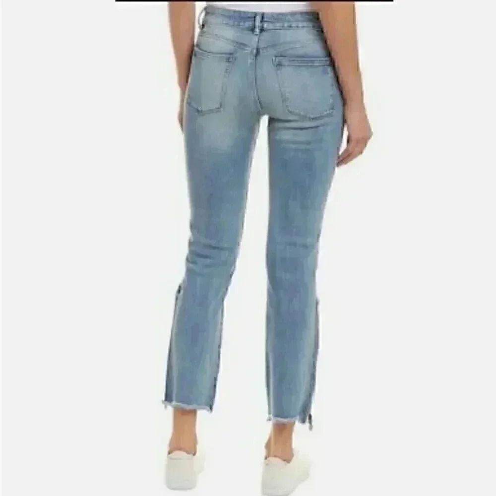 DL1961 Mara Instasculpt Straight Ankle Zip Jeans Size 28 - Picture 2 of 10